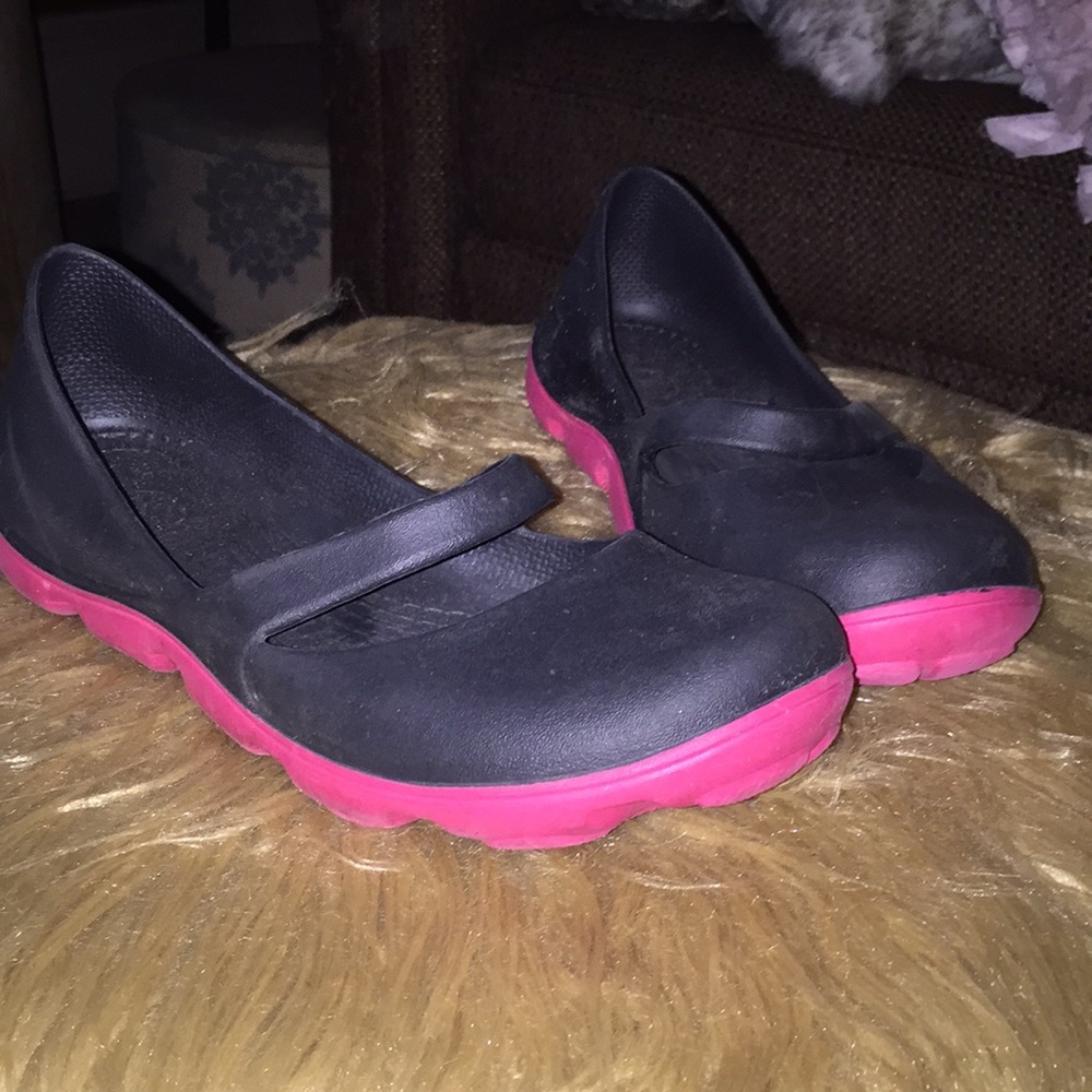 Crocs Mary Jane style flats